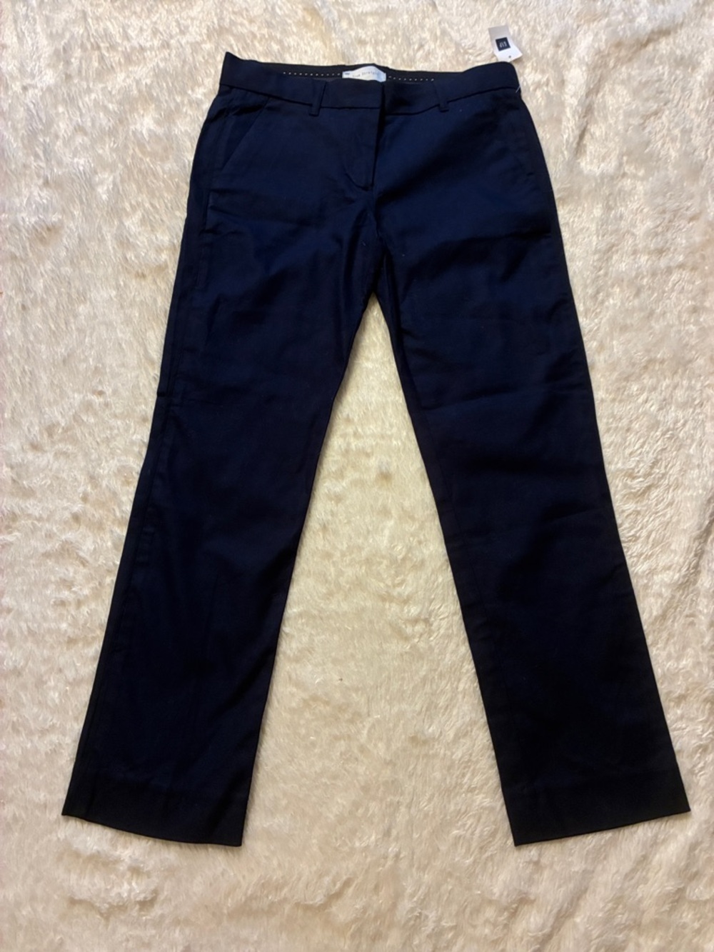 GAP Women's Black Straight-Leg Dress Pants